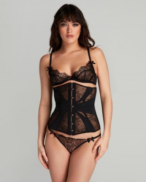 Accesorios Agent Provocateur Camilla Waspie Mujer Negros Mexico | X9X-4561
