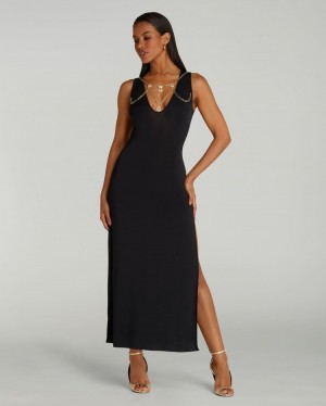 Cubrirlos Agent Provocateur Haislee Cover Up Mujer Negros Mexico | V1S-4826