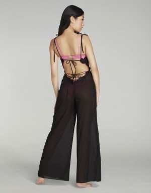 Cubrirlos Agent Provocateur Lorna Jumpsuit Mujer Negros Mexico | Y1D-6351