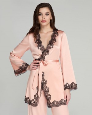 Pijama Agent Provocateur Amelea Pyjama Top Mujer Rosas Mexico | B4D-0604