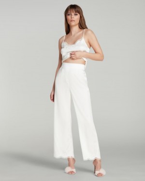 Pijama Agent Provocateur Amelea Pyjama Trousers Mujer Ivory Mexico | A1V-7295