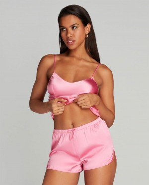 Pijama Agent Provocateur Arlette PJ Corta Mujer Rosas Mexico | E7R-1526