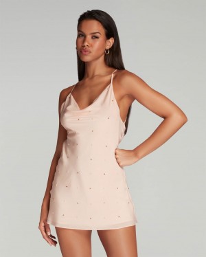 Resbalones Agent Provocateur Shimmee Corta Slip Mujer Rosas Mexico | P0F-7928