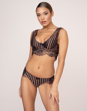 Tangas Agent Provocateur Sapphira Tanga Mujer Bronze Mexico | O4J-1059